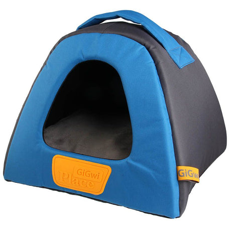 Gigwi Place Casa Cama Iglu Gris Y Azul Talla S
