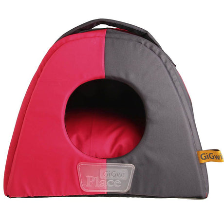Gigwi Place Casa Cama Iglu Gris Y Rosa