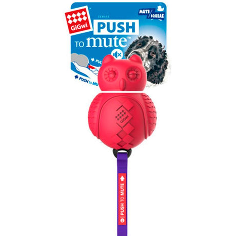 Gigwi Push To Mute Buho Rojo Morado