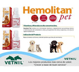 Hemolitan Pet Suplemento Mineral Vitaminico 60Ml