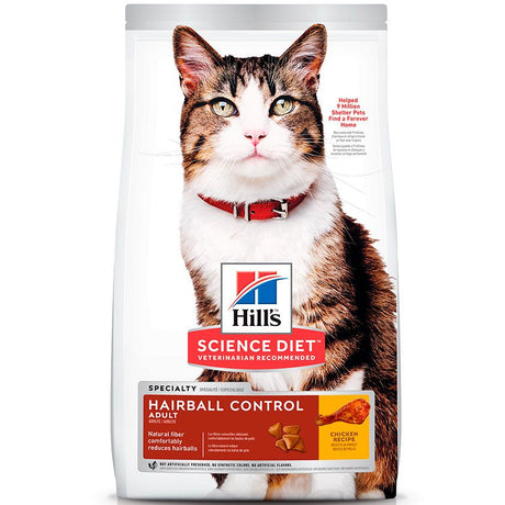 Hills Cat Adult Hairball Control 1 58Kg