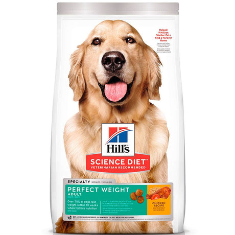 Hills Dog Adult Perfect Weight 6 8Kg