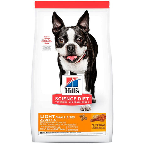 Hills Dog Adult Small Light 6 8Kg