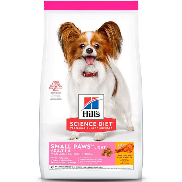 Hills Dog Adult Small Paws Light 2 04Kg