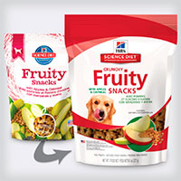 Hills Dog Fruity Snacks Manzanas Y Avena 227Gr