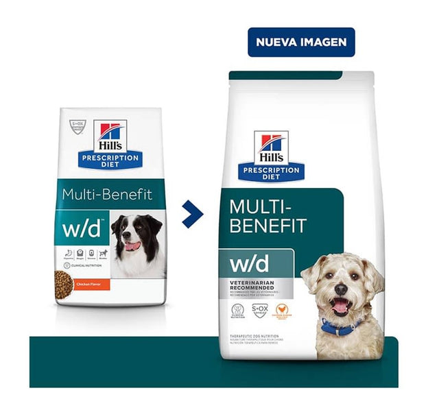 Hills W D Canino Cuidado Digestivo Diabetes Manejo De Peso 7 9Kg