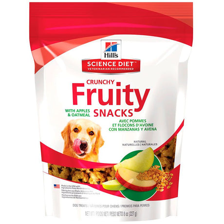 Hills Dog Fruity Snacks Manzanas Y Avena 227Gr