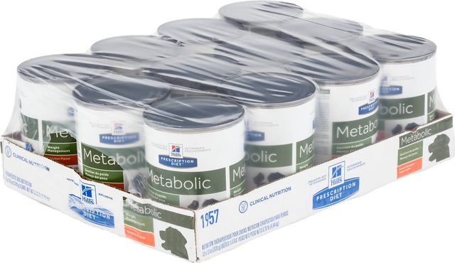 Hills Metabolic Canino Lata 370Gr Pack 12 Unidades