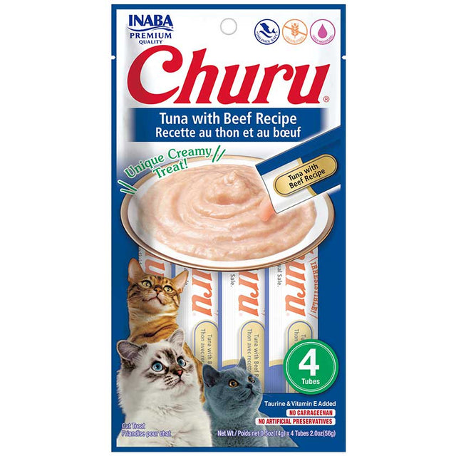 Inaba Ciao Churu Atun Y Carne 56Gr