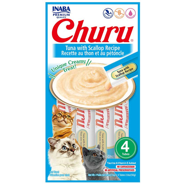 Inaba Ciao Churu Atun Y Ostiones 56Gr