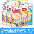 Inaba Ciao Churu Mix Degustacion Con 9 Unidades 36 Tubitos