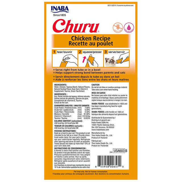 Inaba Ciao Churu Pollo 56Gr