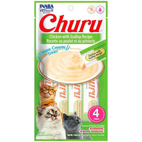 Inaba Ciao Churu Pollo Y Ostiones 56Gr