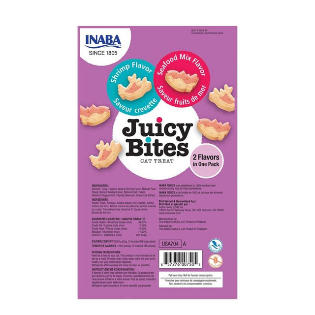 Inaba Juicy Bites Camaron Y Mariscos 33 9Gr