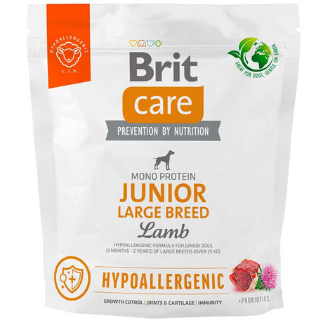 Brit Care Dog Junior Large Lamb Hypoallergenic 1Kg