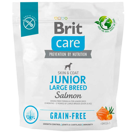 Brit Care Dog Junior Large Breed Salmon 1Kg