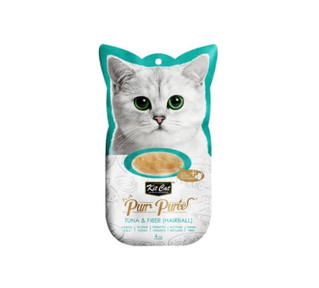 Kit Cat Plus Tuna Fiver Hairball 4 X15Gr