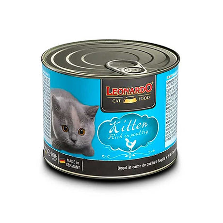 Lata Leonardo Quality Selection Kitten 200Gr