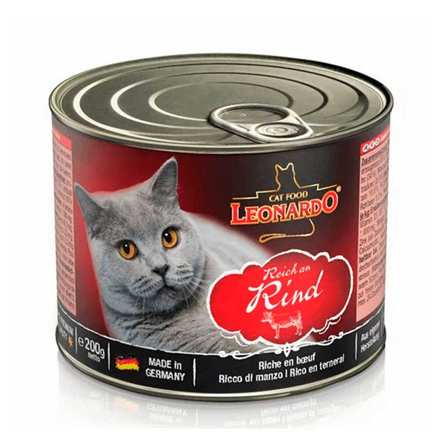 Lata Leonardo Quality Selection Rind Ternera 200Gr