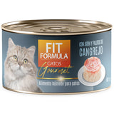 Alimento Humedo Fit Formula Gato Gourmet Pack Sabores 48Un