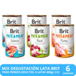  Latas Brit Care Mix Degustacion Para Perros Adultos 400Gr X 6 Unidades