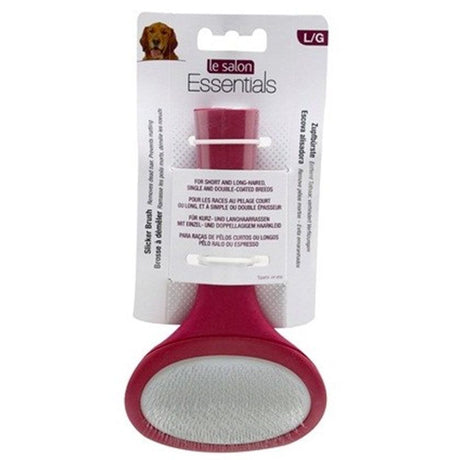 Le Salon Essentials Cepillo Para Suavizar El Pelo Para Perros Grandes
