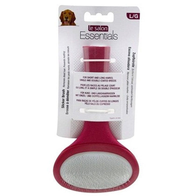 Le Salon Essentials Cepillo Para Suavizar El Pelo Para Perros Grandes