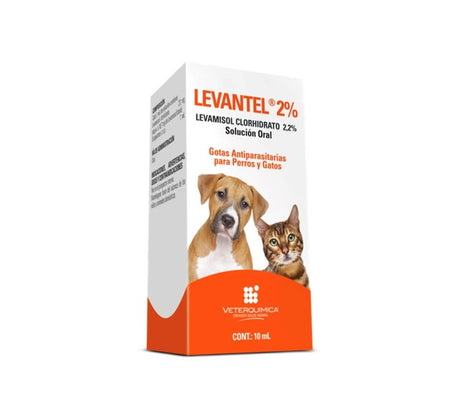 Levantel 2 Antiparasitario Interno Perros Y Gatos