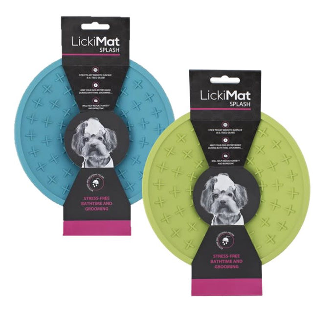 Plato Lickimat Splash Verde Alimentacion Lenta