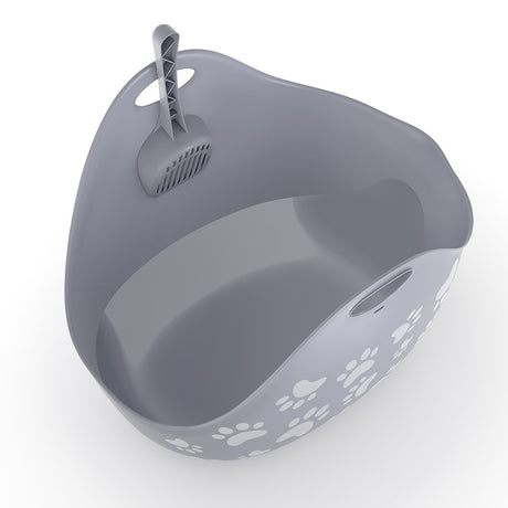 Litter Box Bandeja Sanitaria Con Pala Para Gatos