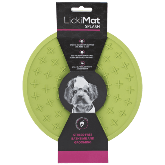 Plato Lickimat Splash Verde Alimentacion Lenta