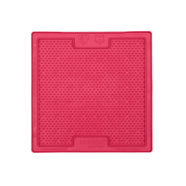 Plato Lickimat Soother Morado Puntos Alimentacion Lenta