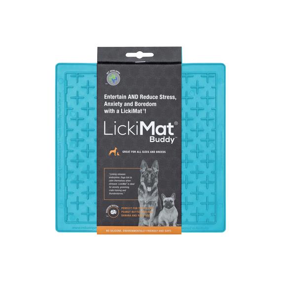 Plato Lickimat Buddy Turquesa Cruces Alimentacion Lenta