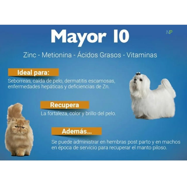 Suplemento Nutricional Mayor 10 Pelo Y Piel 30 Comp