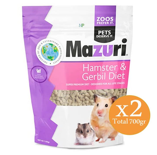  Mazuri Hamster Gerbil Diet 700Gr