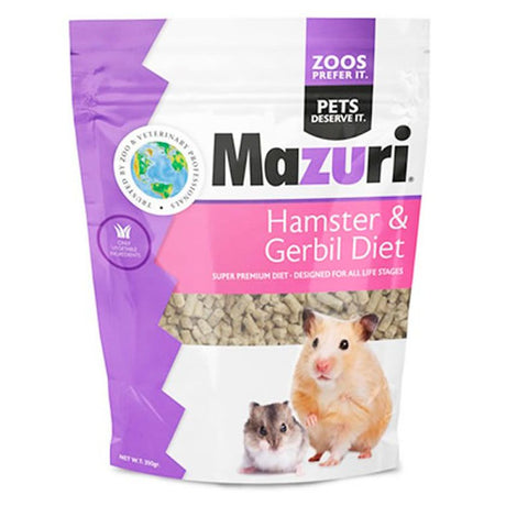 Mazuri Mazuri Hamster Gerbil Diet 350Gr