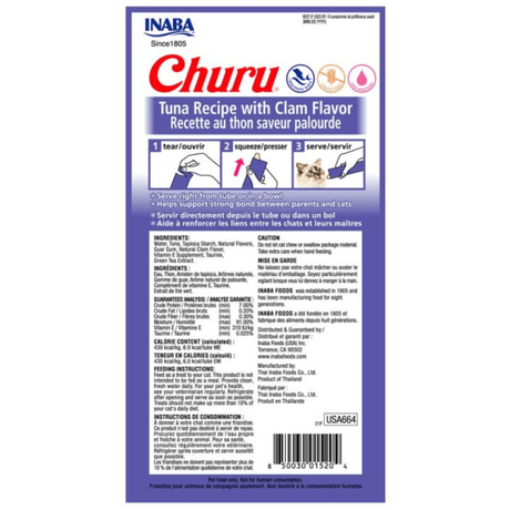 Inaba Ciao Churu Atun Con Almeja 56Gr