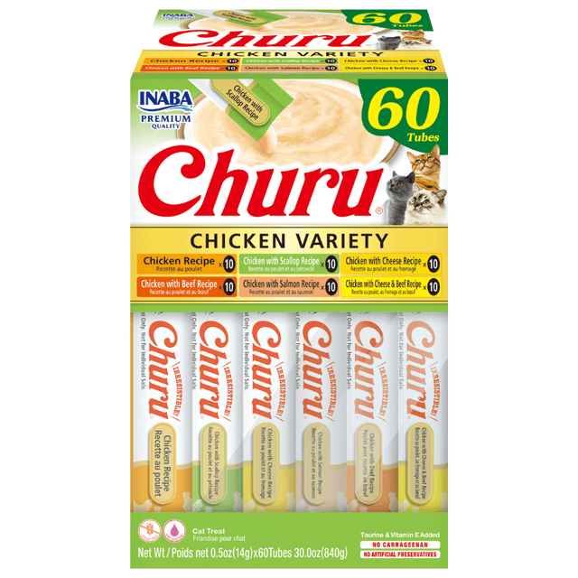 Inaba Cat Churu Box Pollo Variedades 60Tbs
