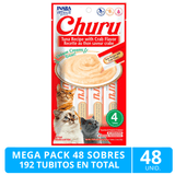  Mega Pack 48 Sobres Inaba Ciao Churu Atun Con Cangrejo 192 Tubitos