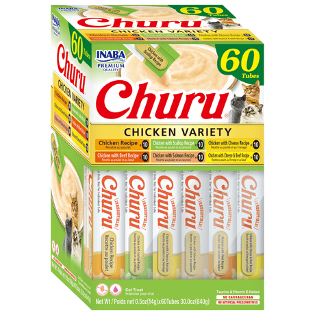 Inaba Cat Churu Box Pollo Variedades 60Tbs