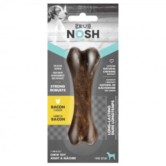  Zeus Nosh Hueso Duro Para Perros Con Sabor A Tocino