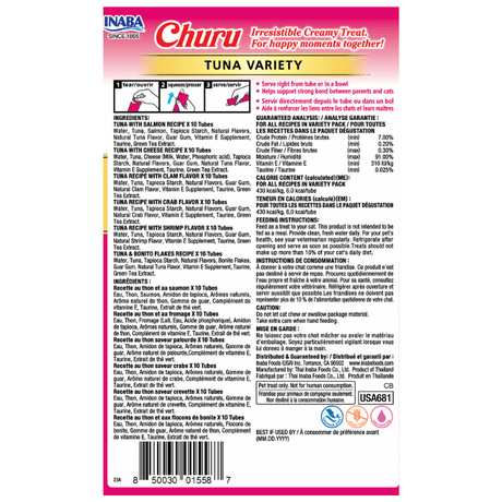Inaba Cat Churu Box Atun Variedades 60Tbs