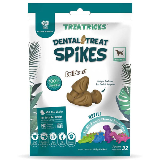  Natura Nourish Snack Dental Treat Spikes Repuesto 183Gr
