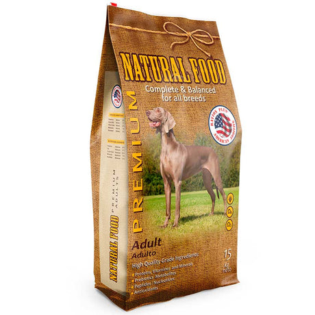 Natural Food Dog Adult 15 Kg