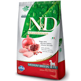 Natural And Delicious Grain Free Canine Pollo Y Granada Adult Medium 10 1Kg