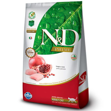 Comida para Gatos Natural And Delicious Grain Free Feline Adult Pollo Y Granada 1 5Kg