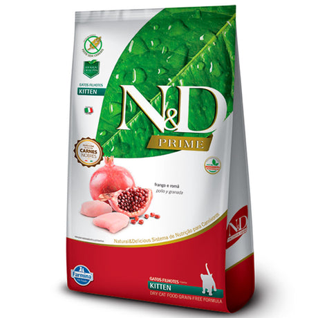 Natural And Delicious Grain Free Feline Kitten Pollo Y Granada 7 5Kg