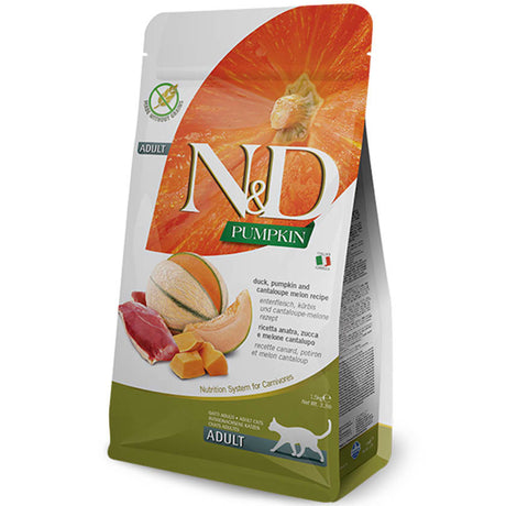 Comida para Gatos Natural And Delicious Pumpkin Pato Felino Adulto 7 5Kg