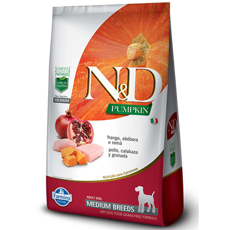 Natural And Delicious Pumpkin Pollo Calabaza Y Granada Adult Medium 10Kg