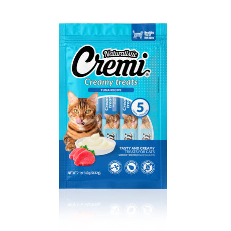 Snack Gato Naturalistic Cremi Atun 60 Grs